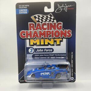 2025 Racing Champions Mint John Force Peak Chevy Camaro SS NHRA Funny Car LE